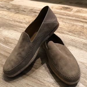 Ermenegildo Zegna leather and suede espadrilles